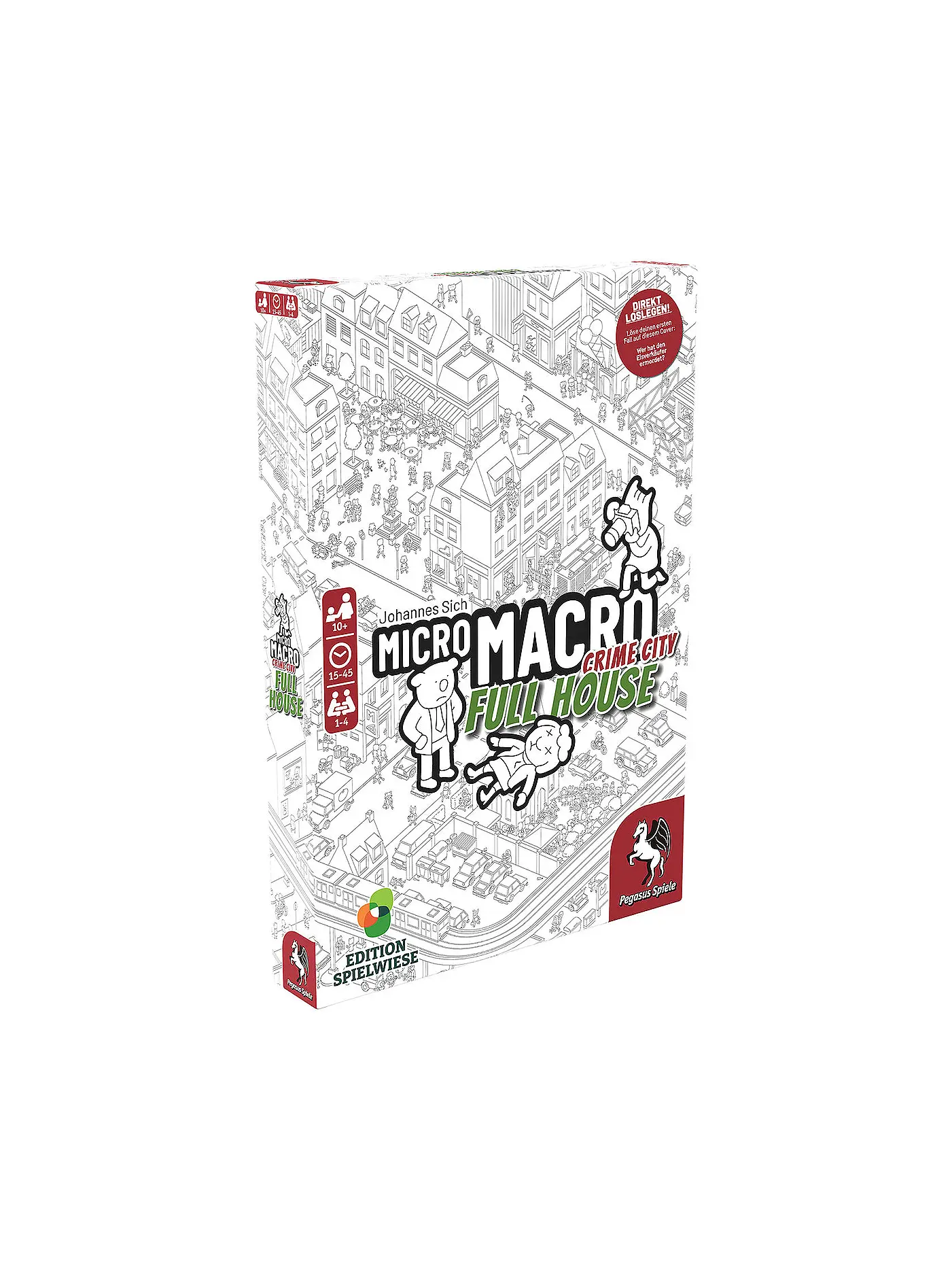PEGASUS | MicroMacro: Crime City 2 – Full House (Edition Spielwiese) | 